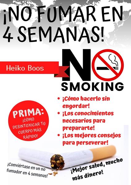 ¡No fumar en 4 semanas!