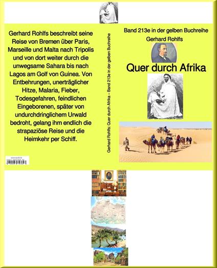 Quer durch Afrika – Band 213e in der gelben Buchreihe – bei Jürgen Ruszkowski