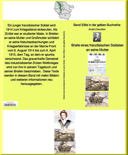 Briefe eines französischen Soldaten an seine Mutter – Band 236e in der gelben Buchreihe – bei Jürgen Ruszkowski