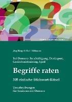 Bei Demenz: Beschaftigung, Gedachtnistraining, Denksport, Spass - Begriffe raten - 305 einfache Stichwort-Ratsel: Umschreibungen fur Senioren mit Demenz - Joerg Ringel,Ralf Hillmann - cover