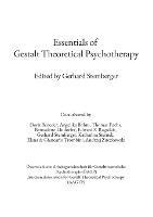 Essentials of Gestalt Theoretical Psychotherapy