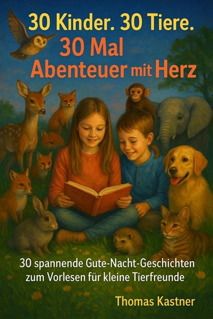 30 Kinder. 30 Tiere. 30 Mal Abenteuer mit Herz - Thomas Kastner - ebook
