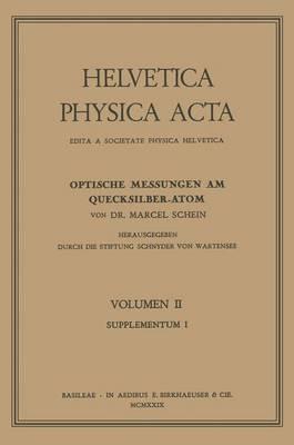 Optische Messungen am Quecksilber-Atom - SCHEIN - cover