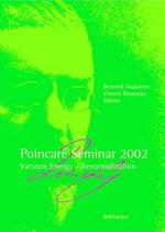Poincaré Seminar 2002: Vacuum Energy-Renormalization