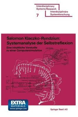 Systemanalyse der Selbstreflexion: Eine inhaltliche Vorstudie zu einer Computersimulation - KLACZKO - cover