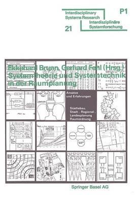 Systemtheorie und Systemtechnik in der Raumplanung: Ansätze und Erfahrungen - BRUNN,FEHL - cover