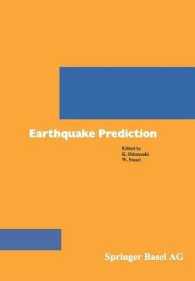 Earthquake Prediction - SHIMAZAKI,STUART - cover