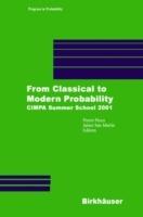 From Classical to Modern Probability: CIMPA Summer School 2001 - cover