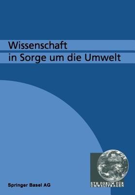 Wissenschaft in Sorge um die Umwelt - GOTSCH - cover