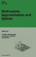 Multivariate Approximation and Splines - Gunther Nurnberger,etc. - cover