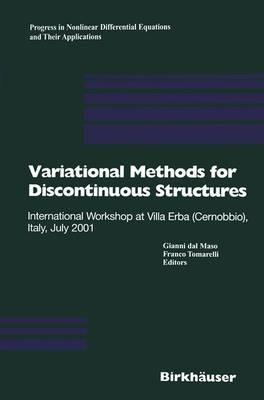 Variational Methods for Discontinuous Structures - cover