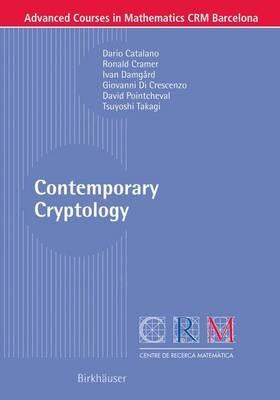 Contemporary Cryptology - Dario Catalano,Ronald Cramer,Ivan Damgard - cover