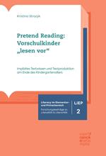 Pretend Reading: Vorschulkinder 