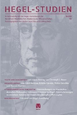 Hegel-Studien 43 - cover