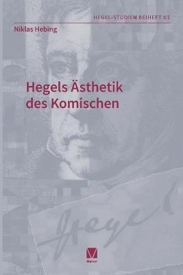 Hegels Ästhetik des -Komischen - Niklas Hebing - cover