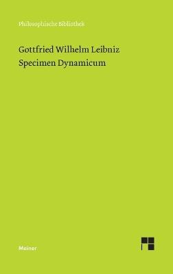 Specimen Dynamicum - Gottfried Wilhelm Leibniz - cover