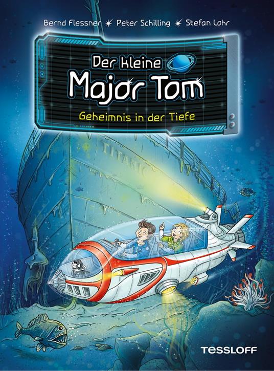 Der kleine Major Tom. Band 18. Geheimnis in der Tiefe - Flessner Bernd,Peter Schilling,Stefan Lohr - ebook