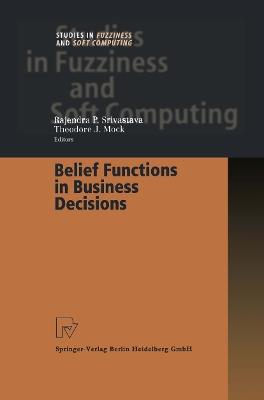 Belief Functions in Business Decisions - cover