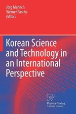 Korean Science and Technology in an International Perspective