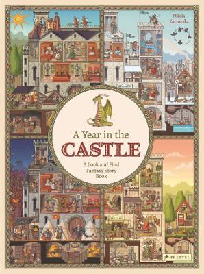 A Year in the Castle: A Look and Find Fantasy Story Book - Nikola Kucharska - cover