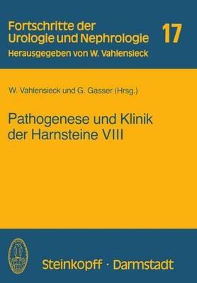 Pathogenese und Klinik der Harnsteine VIII - cover