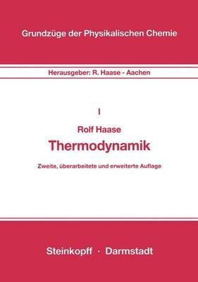 Thermodynamik - R. Haase - cover