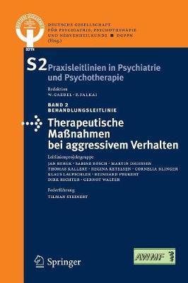 Therapeutische Maßnahmen bei aggressivem Verhalten in der Psychiatrie und Psychotherapie - cover