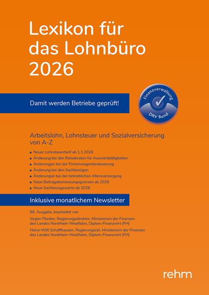 Lexikon für das Lohnbüro 2026 (E-Book EPUB)