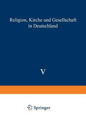 Religion, Kirche und Gesellschaft in Deutschland: GEGENWARTSKUNDE Sonderheft 5 – 1988 - cover