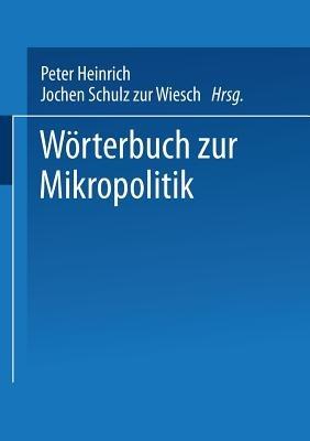 Wörterbuch zur Mikropolitik - cover