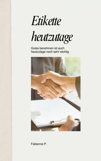 Etikette heutzutage