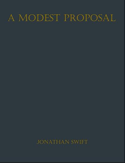 A Modest Proposal