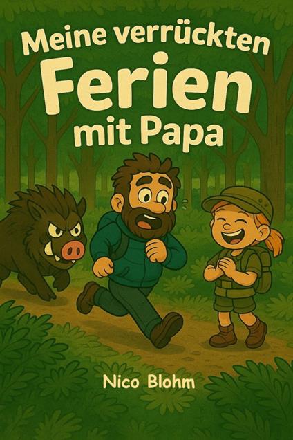 Meine Verrückten Ferien mit Papa - Nico Blohm - ebook