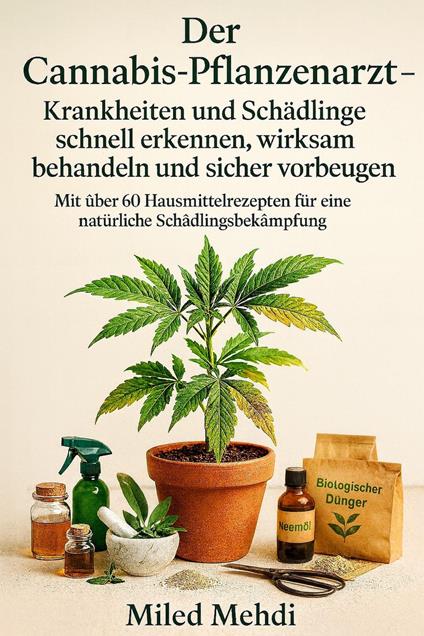 Der Cannabis-Pflanzenarzt – Krankheiten und Schädlinge schnell erkennen, wirksam behandeln und sicher vorbeugen