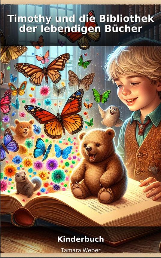 Timothy und die Bibliothek der lebendigen Bücher - Tamara Weber - ebook