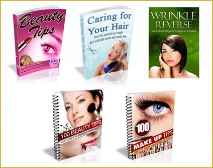 5 Ebooks zur Pflege ihrer Schönheit - Wellness und Beauty. Ausführliche, wertvolle Informationen rund ums Thema Beauty – Pflege, Erhaltung und Verbesserung ihrer Schönheit.