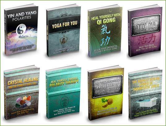 Alternative Heilverfahren - Ebooks Paket 1 - 8 Ebooks aus der Health und Wellness Sparte – Alternativ Medizin.