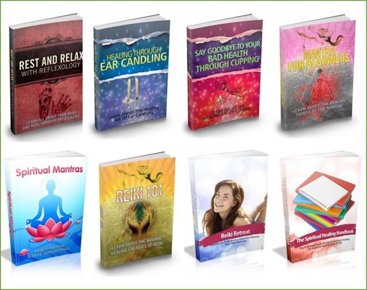 Alternative Heilverfahren - Ebooks Paket 2 - 8 Ebooks aus der Health und Wellness Sparte – Alternativ Medizin.