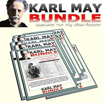 4 Karl May Bestseller Ebooks: Am stillen Ocean-Das Vermächtnis des Inka-Der Oelprinz-Der Schatz im Silbersee.