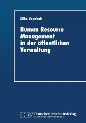 Human Resource Management in der öffentlichen Verwaltung - cover