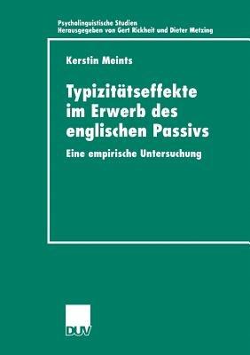 Typizitätseffekte im Erwerb des englischen Passivs: Eine empirische Untersuchung - cover
