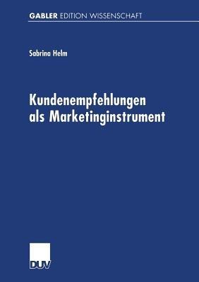 Kundenempfehlungen als Marketinginstrument - Sabrina Helm - cover