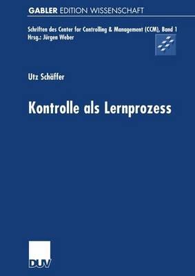 Kontrolle als Lernprozess - Utz Schäffer - cover