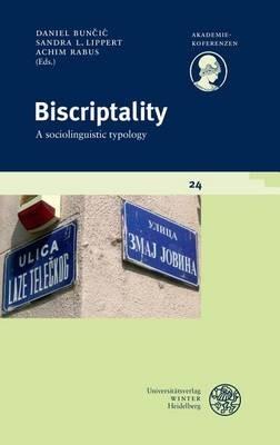 Biscriptality: A Sociolinguistic Typology - Daniel Buncic - cover