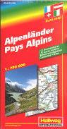 Libro Paesi Alpini-Alpenländer-Pays Alpins 1:700.000 