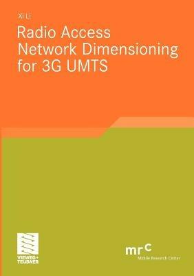 Radio Access Network Dimensioning for 3G UMTS - Xi Li - cover