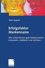 Erfolgsfaktor Markenname: Wie Unternehmen gute Markennamen entwickeln, etablieren und schützen