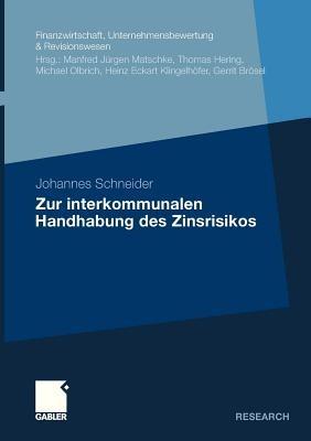 Zur interkommunalen Handhabung des Zinsrisikos - Johannes Schneider - cover