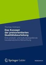 Das Konzept der preisorientierten Qualitätsbeurteilung: Eine produkt- und kulturübergreifende kausalanalytische Betrachtung