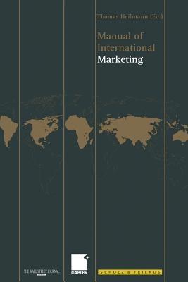Manual of International Marketing. - cover